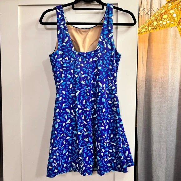 L.L. Bean Beansport Swim Dress - fits size 4-8 - Picture 4 of 7
